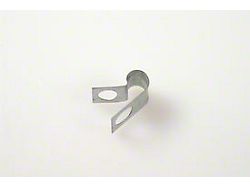 3/8-Inch Brake Line R-Clip; Silver (Universal; Some Adaptation May Be Required)