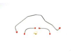 Camaro Fuel Line Set, Fuel Pump To Holley Carburetor, Steel, Z28, 3/8, 1969 (Z/28 Coupe)