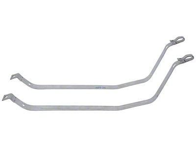 Fuel Tank Mounting Straps; Stainless Steel (67-69 Camaro)