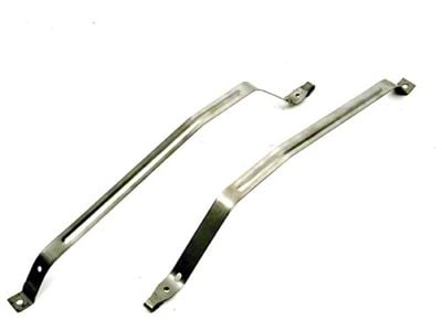 Camaro Gas Tank Mounting Straps, Stainless Steel, 1967-1969