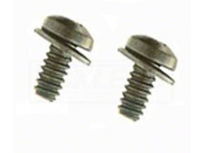 Camaro Glove Box Door Hinge Screws, Pair, 1967-1968