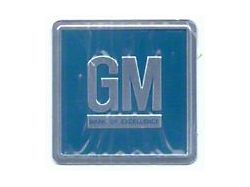 Camaro GM Mark Of Excellence Door Plate, 1967