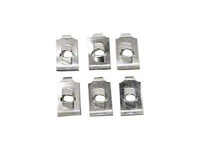 69 Headlamp Bezel u Nut Set