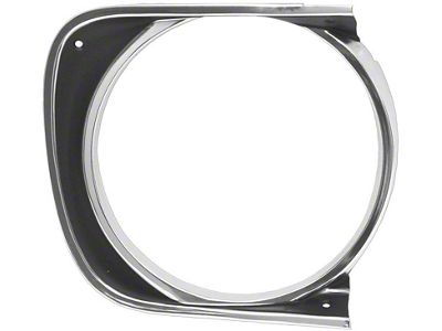 Headlight Bezel; Passenger Side (1967 Camaro, Excluding RS)