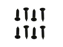 Headlight Bezel Screw Set; 8-Pieces (67-68 Camaro RS)