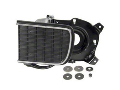 Camaro Headlight Door Assembly, Left, Rally Sport RS , 1967