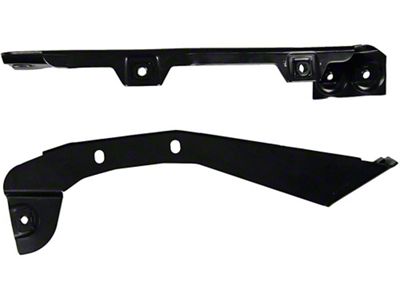 Camaro Headlight Door Vacuum Actuator Support Brackets, Rear, Rally Sport RS , 1968