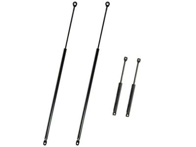 Hood and Trunk Lift Support Set (82-92 Camaro Coupe w/ Rear Wiper, Spoiler & Steel Hood)