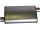 HPM Welded Turbo Offset/Center Muffler; 2.25-Inch Inlet/Outlet (Universal; Some Adaptation May Be Required)