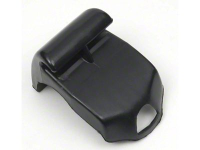 Camaro Inside Rear View Mirror Bracket Boot, Convertible, Black, 1967