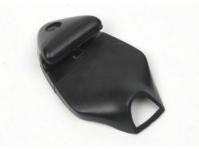 Camaro Inside Rear View Mirror Bracket Boot, Coupe, Black, 1967