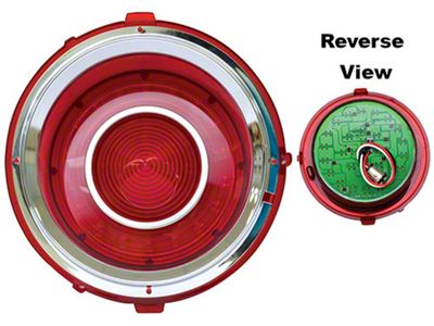 LED Tail Light; Driver Side (70-73 Camaro RS)