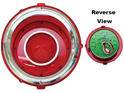 LED Tail Light; Passenger Side (70-73 Camaro RS)