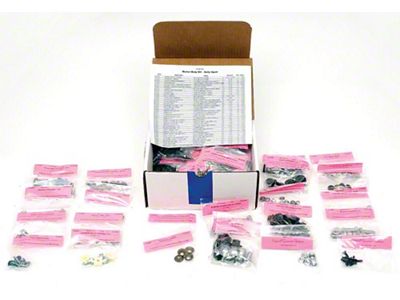 Camaro Master Body Assembly Hardware Kit, Rally Sport RS ,1967