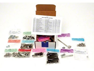 Camaro Master Engine Bolt Kit, 302ci, 1967-1968 (Z28 Coupe)