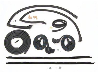 Mega Weatherstrip Kit,Coupe,82-92