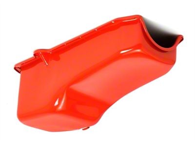 OEM Style Oil Pan; 4-Quart; Orange (79-85 Small Block V8 Camaro)