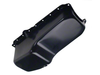 Oil Pan; 4-Quart; Asphalt Black (79-85 5.0L, 5.7L Camaro)