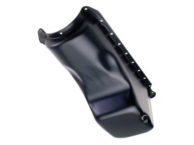 Oil Pan; 4-Quart; Asphalt Black (67-72 Big Block V8 Camaro)