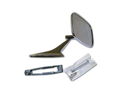 Dynacorn Rectangular Door Mirror; Driver Side (68-69 Camaro)