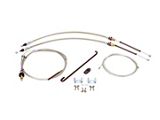 Parking Brake Cable System Kit,Complete,67-69