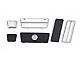 Pedal Pad/Trim Kit,Cars w/ Disc Brakes & A/T,67-68