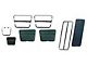 Camaro Pedal Pad & Trim Kit, For Cars With Drum Brakes & Manual Transmission, 1969-1972