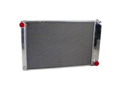 PerformanceFit CrossFlow Radiator; 2-Row (70-81 Camaro w/ Manual Transmission)