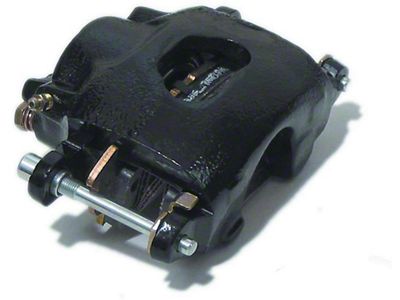 Camaro Powder Coated Calipers Upgrade, Black, Disc Brake Conversion, 1967-1969