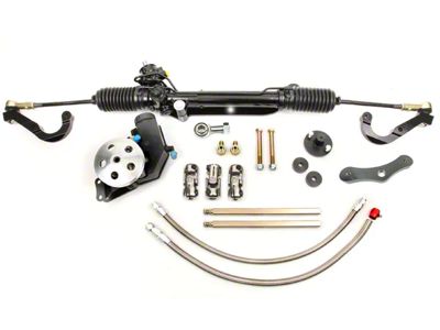 Power Rack and Pinion (67-69 Big Block V8 Camaro w/ Long Water Pump)