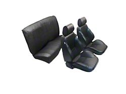 Camaro Procar Seat Kit, Coupe And Convertible, With Fold Down Rear Seat, 1968-1969