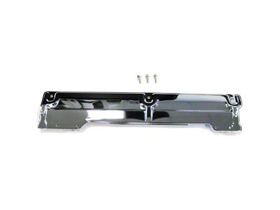 Radiator Core Support Top Panel; Chrome (70-81 Camaro w/ A/C)