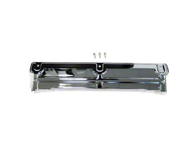 Radiator Core Support Top Panel; Chrome (70-81 Camaro w/o A/C)