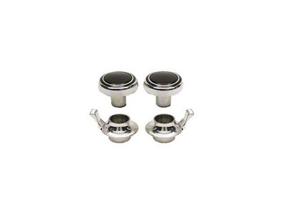 Radio Knob Set; 4-Pieces (69-70 Camaro)