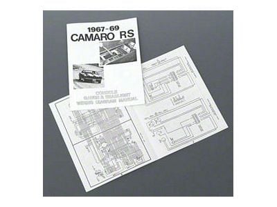 Rally Sport RS Console Gauge/Headlight Wiring Manual,67-69