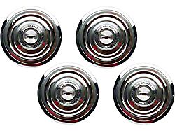 Camaro Rally Wheel Center Cap Set, For Cars With Disc Brakes, 1967