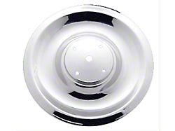 Rally Wheel Hubcaps; Stainless Steel (1967 Camaro)