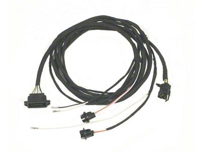 Camaro Rear Body & Taillight Wiring Harness, Convertible, 1969