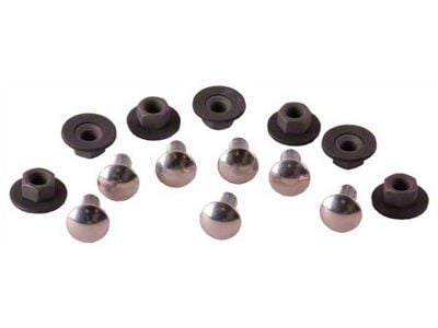 Rear Bumper Bolt Set (70-72 Camaro)