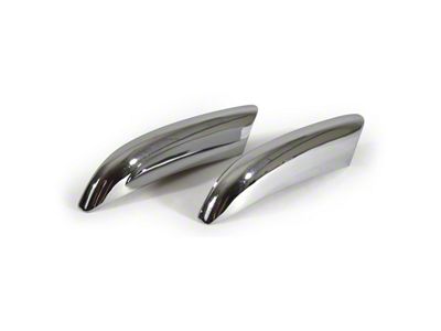 Rear Bumper Guards; Chrome (67-68 Camaro)