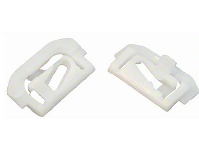 Camaro Rear Glass Molding Clip Set, Without Vinyl Top, 1975-1979