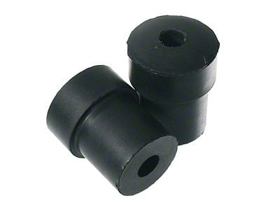 Rear Leaf Spring Bushings; Rearward (67-81 Camaro)