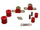 Rear Sway Bar Bushings; 1 Bolt; 1-Inch; Red (67-81 Camaro)