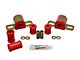 Rear Sway Bar Bushings; 2 Bolt; 7/8-Inch; Red (67-81 Camaro)