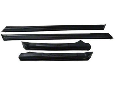 Camaro Roofrail Weatherstrips, Convertible, 1987-1992