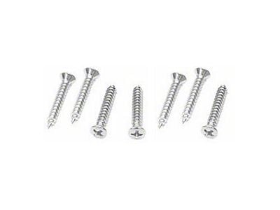 Seat Back Trim Screw Set,Fold Down,Rear,67-69