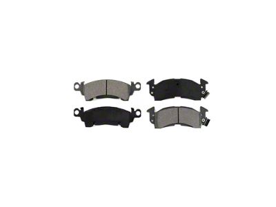 Semi-Metallic Brake Pads; Front Pair (80-81 Camaro)