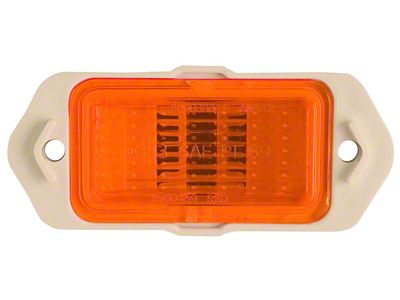 Side Marker Light; Front (1969 Camaro)