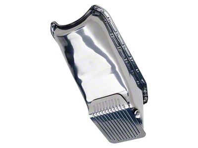 SLAM-GUARD Oil Pan; 4-Quart; Silver (80-85 Small Block V8 Camaro)