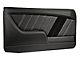 Camaro, Sport, Molded Sport Door Panels-Blk/Blk/Gry Pair 1968